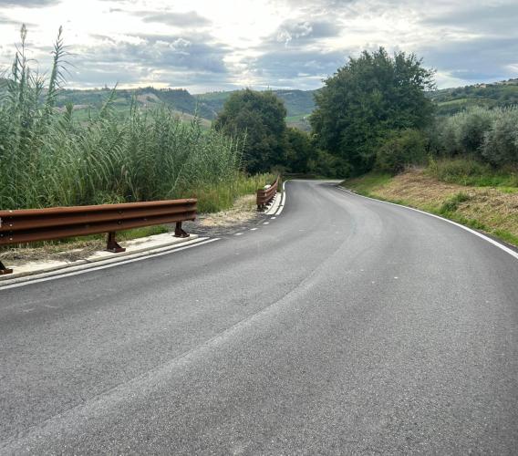 Monte San Martino - Penna San Giovanni, completati i lavori sulla provinciale 113