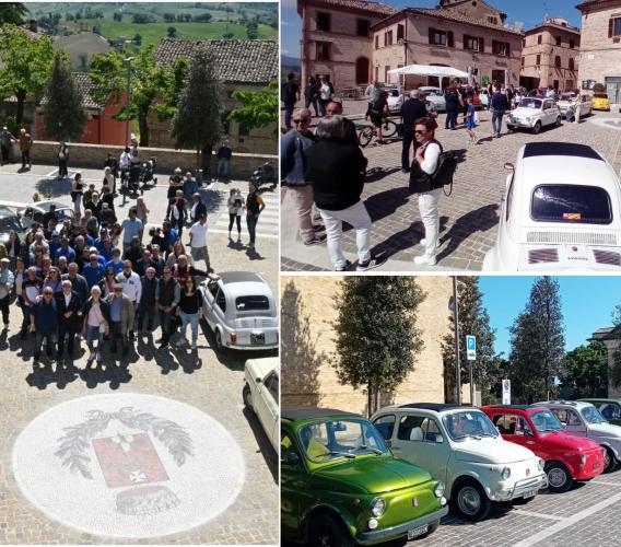 Colmurano in 500: un tuffo nel passato tra rombo di motori e passione senza tempo Colmurano in 500: un tuffo nel passato tra rombo di motori e passione senza tempo