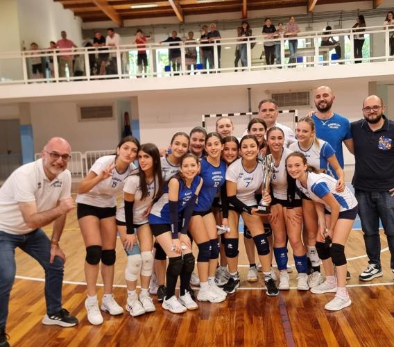 Pollenza, l'Eurovolley conquista la Mc Volley Cup Under 14 femminile Pollenza, l'Eurovolley conquista la Mc Volley Cup Under 14 femminile