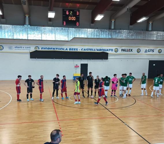 Sogno sfumato per l'Asd Gagliole C5, che esce comunque a testa alta dai playoff nazionali per mano del Baraccaluga Sogno sfumato per l'Asd Gagliole C5, che esce comunque a testa alta dai playoff nazionali per mano del Baraccaluga