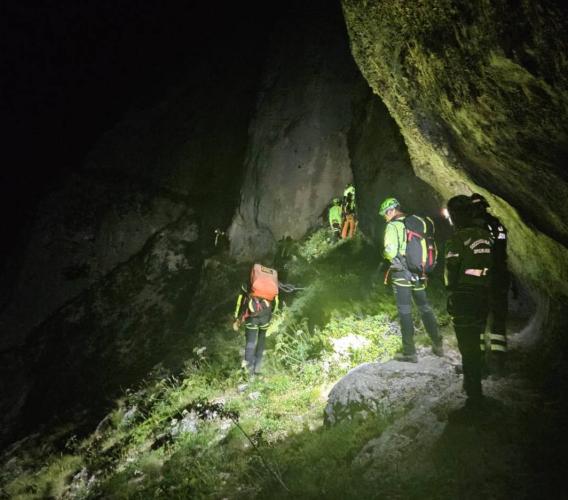 Notte di soccorsi sul Monte Bove: recuperati due alpinisti, uno è ferito Notte di soccorsi sul Monte Bove: recuperati due alpinisti, uno è ferito