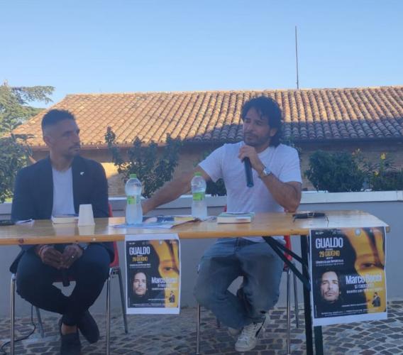 Gualdo, un pomeriggio con Marco Bocci: dalle riflessioni sul suo percorso artistico al legame con le Marche Gualdo, un pomeriggio con Marco Bocci: dalle riflessioni sul suo percorso artistico al legame con le Marche
