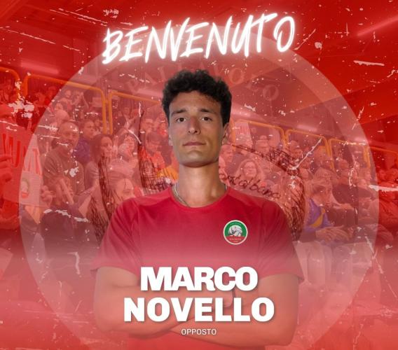 Banca Macerata Fisiomed: Marco Novello è il nuovo opposto biancorosso Banca Macerata Fisiomed: Marco Novello è il nuovo opposto biancorosso