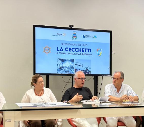 Civitanova celebra la storia della Cecchetti: ristampa del libro e omaggio ai cittadini Civitanova celebra la storia della Cecchetti: ristampa del libro e omaggio ai cittadini