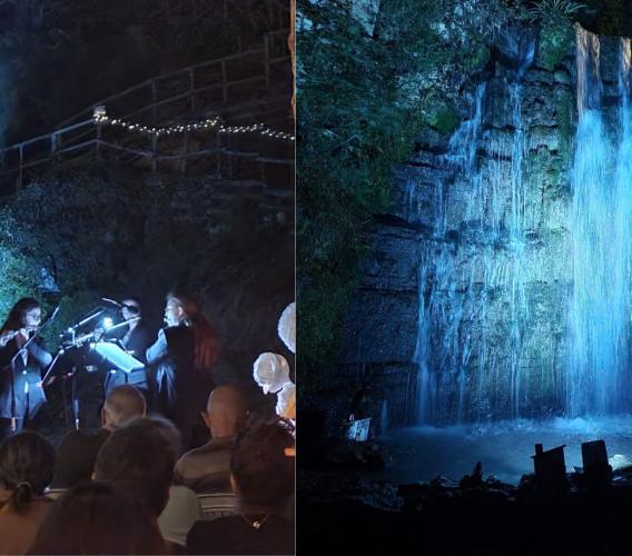 Caldarola, la prima edizione di 'Cascatelle in musica' risuona a Valcimarra: oltre 170 spettatori (FOTO)