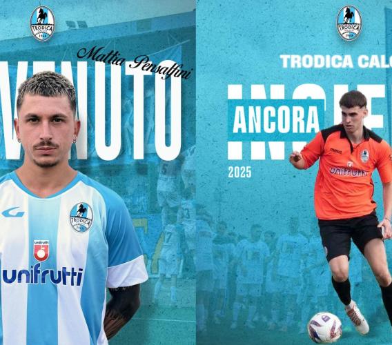 Eccellenza, il Trodica non si ferma: dalla Serie D arriva Pensalfini per il centrocampo, confermato Bonvin Eccellenza, il Trodica non si ferma: dalla Serie D arriva Pensalfini per il centrocampo, confermato Bonvin