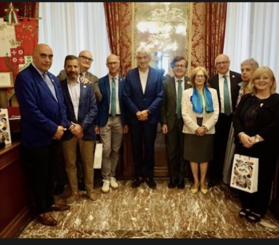 Il Rotary incontra le istituzioni: il Governatore Roberto Calai in visita a Macerata Il Rotary incontra le istituzioni: il Governatore Roberto Calai in visita a Macerata