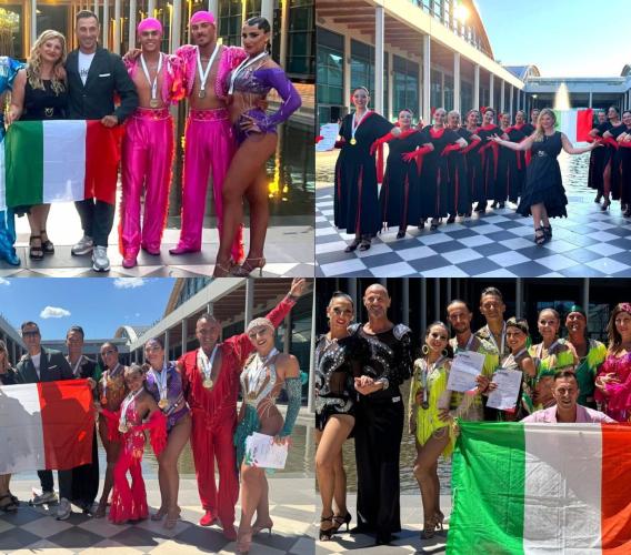 La "New Fashion Gia. Man. Dance" sul tetto d'Italia: la società morrovallese incanta ai Campionati Italiani (FOTO) La "New Fashion Gia. Man. Dance" sul tetto d'Italia: la società morrovallese incanta ai Campionati Italiani (FOTO)