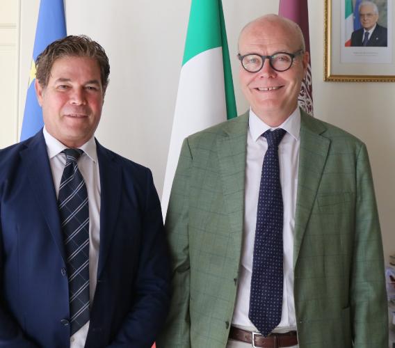 Il questore Mangino in visita al rettore McCourt: focus su studenti internazionali e collaborazione istituzionale