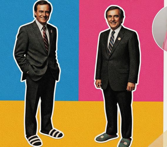 Quando la politica si presenta in ciabatte Quando la politica si presenta in ciabatte