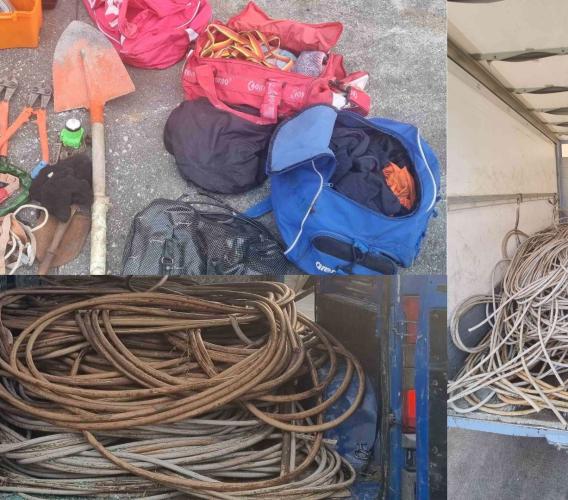 Colpo grosso sventato nel maceratese: 9 arresti per furto di rame in un impianto fotovoltaico