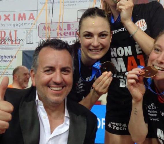 Marco Moscatelli, la voce arancionera pronta a infiammare la Serie A1