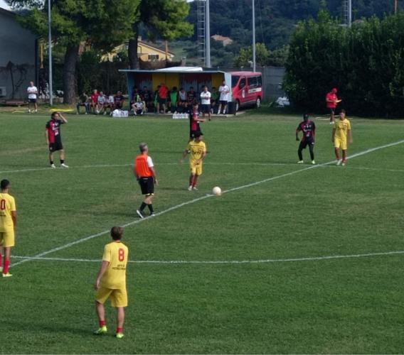 Allenamento congiunto tra Potenza Picena e Aurora Treia allo Scarfiotti: finisce 1-1 Allenamento congiunto tra Potenza Picena e Aurora Treia allo Scarfiotti: finisce 1-1