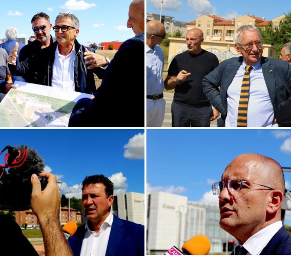 Tolentino, sopralluogo nell’area del nuovo campus scolastico: avviata la pre-cantierizzazione (FOTO e VIDEO) Tolentino, sopralluogo nell’area del nuovo campus scolastico: avviata la pre-cantierizzazione (FOTO e VIDEO)