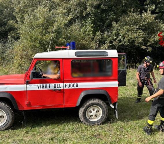 Fiuminata, ciclista precipita per 40 metri in un dirupo durante un'escursione sul Monte Cafaggio