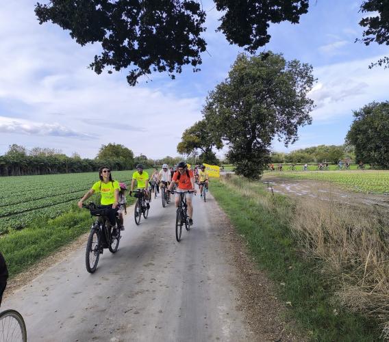 In 100 per la pace: successo della pedalata solidale di Emergency e Fiab In 100 per la pace: successo della pedalata solidale di Emergency e Fiab