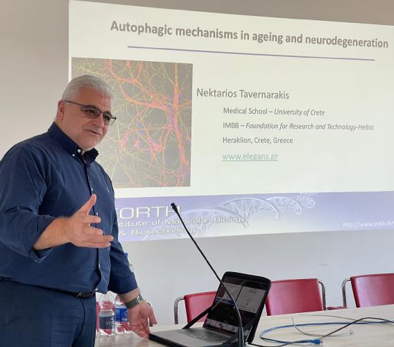 Unicam ospita il professor Tavernarakis: scienziato di fama mondiale in dialogo con giovani ricercatori