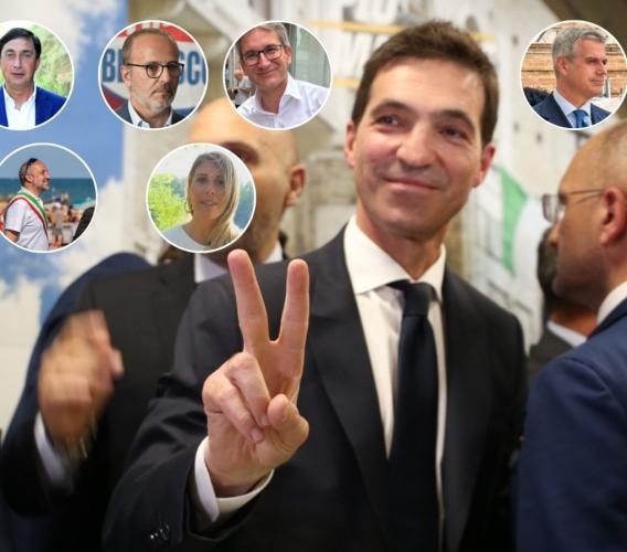 Acquaroli bis, c'é l'accordo: sei assessori ora, otto dopo la modifica dello Statuto. Tutti i nomi Acquaroli bis, c'é l'accordo: sei assessori ora, otto dopo la modifica dello Statuto. Tutti i nomi