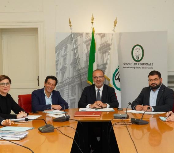 Consiglio regionale Marche: insediato il nuovo Ufficio di Presidenza, undici i gruppi consiliari