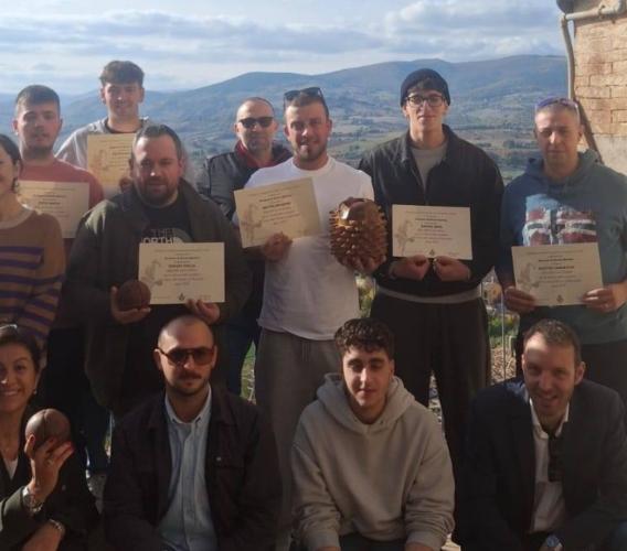 Treia, ricevuti in Comune i campioni d'Italia del Gioco del Bracciale