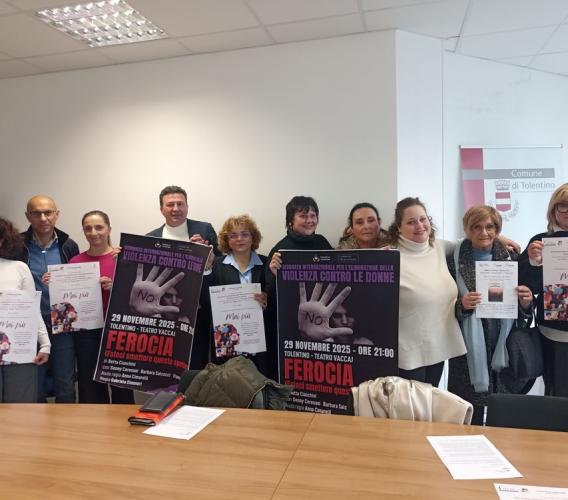 Tolentino dice no all violenza sulle donne: tre eventi dal 22 al 25 novembre
