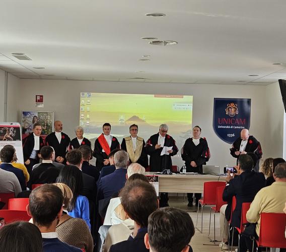 Biomeccanica, Unicam forma i professionisti del futuro: consegnati i diplomi ai primi 25 specialisti