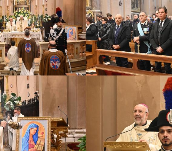 Macerata celebra la Virgo Fidelis: la città si stringe attorno all’Arma dei Carabinieri