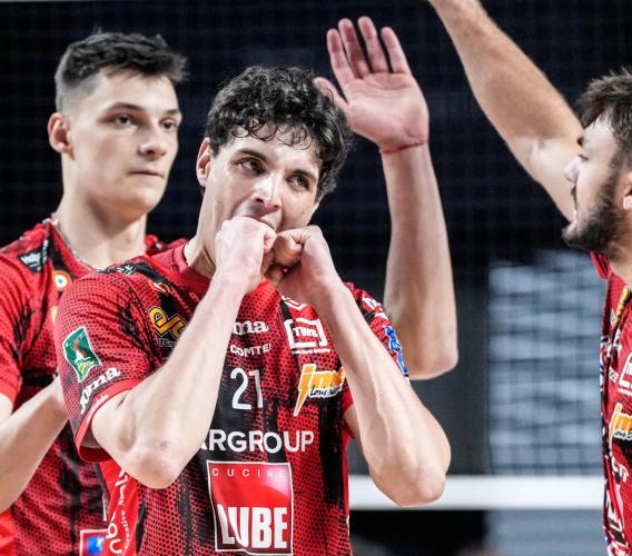 La maledizione trasferta continua: la Lube cade al quinto set e cerca riscatto contro Cuneo