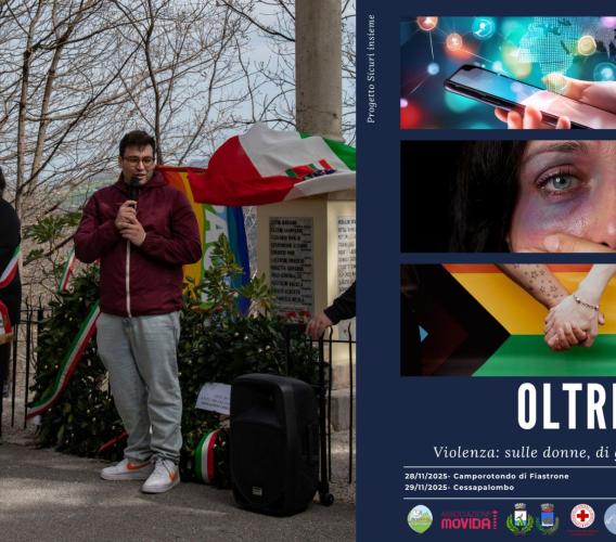 Dalla rete alla vita reale: a Cessapalombo e Camporotondo due appuntamenti contro la violenza di genere