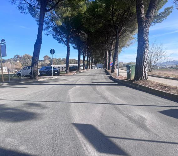San Severino, conclusi i lavori al viale d'accesso dell'ospedale "Bartolomeo Eustachio"