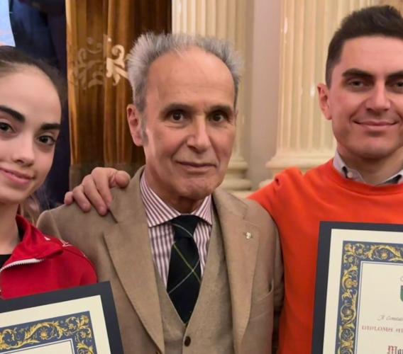 Sarnano celebra i suoi talenti: Marco Gentili e Anna Piergentili premiati alla Festa dello Sport di Macerata