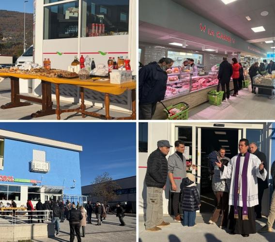 Caldarola, inaugurato il nuovo maxi-supermercato Coal: "Un segnale di futuro per l'entroterra"