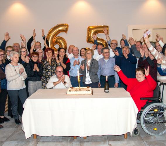 Una cena per ricordare i vecchi tempi tra i 65enni di Urbisaglia e Colmurano