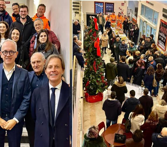 Civitanova, auguri di Natale al Rossini: tra nuove assunzioni e il ricordo delle colleghe scomparse