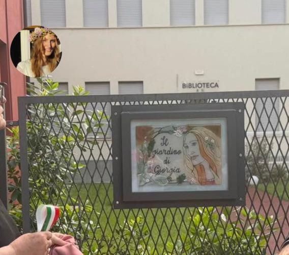 Caldarola, inaugurato il Giardino intitolato a Giorgia Mercorelli