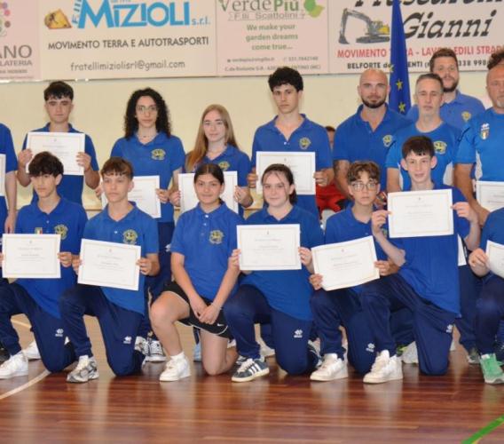 Tolentino celebra i suoi campioni: trionfo d'encomi per il Dojo Kyu Shin Karate-Tarulli alla Giornata Nazionale dello Sport