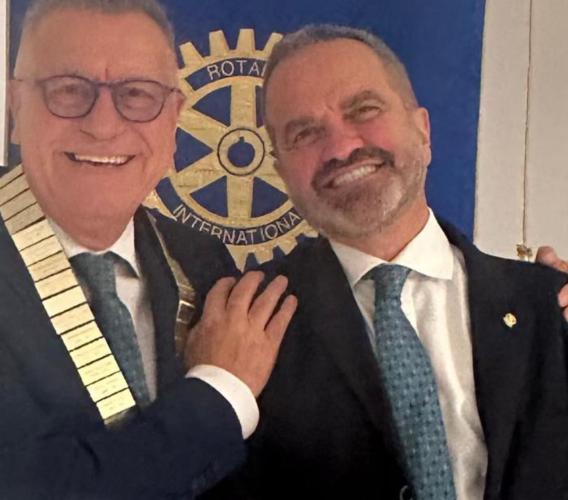 Rotary Civitanova, il “passaggio del martelletto” a Raffaele Macerata