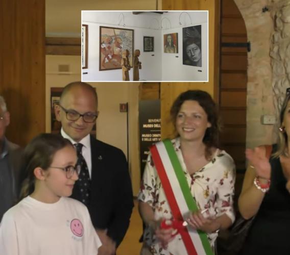 Dalle ferite del sisma alla rinascita: riapre la Pinacoteca di Serrapetrona (FOTO e VIDEO)