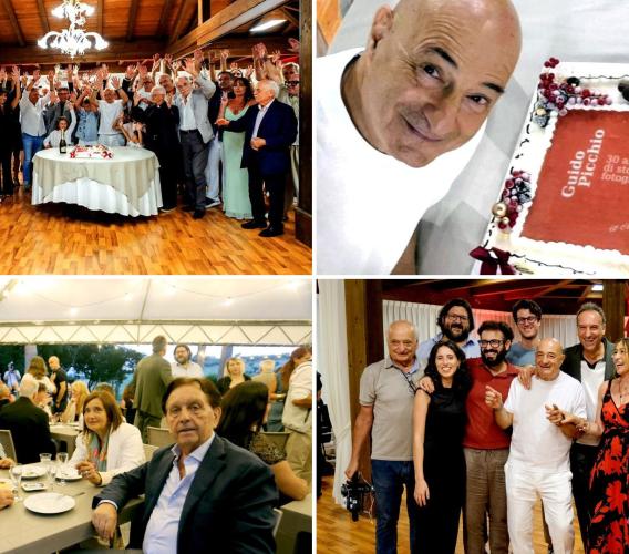 “Guido Picchio, 30 anni di storia”: una serata di emozioni a Villa Berta con tanti ospiti (FOTO e VIDEO)