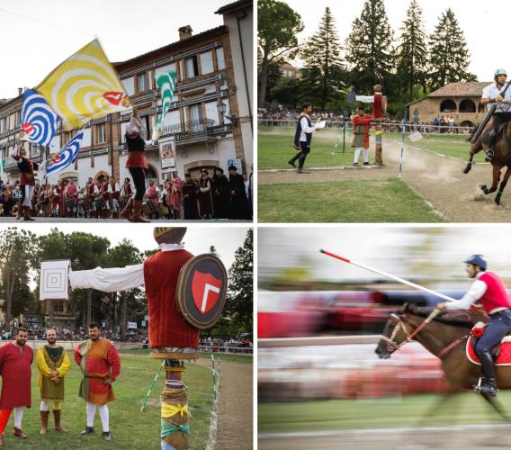 San Ginesio si prepara al Palio della Pacca: sei giorni di eventi verso la sfida tra le quattro Contrade