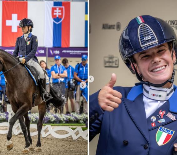 Mondiali di paradressage, la recanatese Federica Sileoni brilla: l'Italia vola a Los Angeles 2028