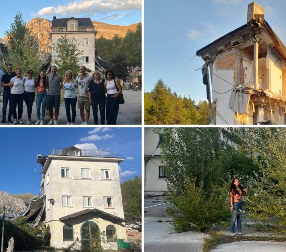 Dieci anni dal sisma, gli ex dipendenti tornano alla Domus Laetitiae: “Vederla così è un colpo al cuore”