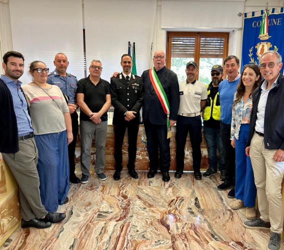 Claudio Di Noia nuovo maresciallo capo dei Carabinieri di Castelraimondo