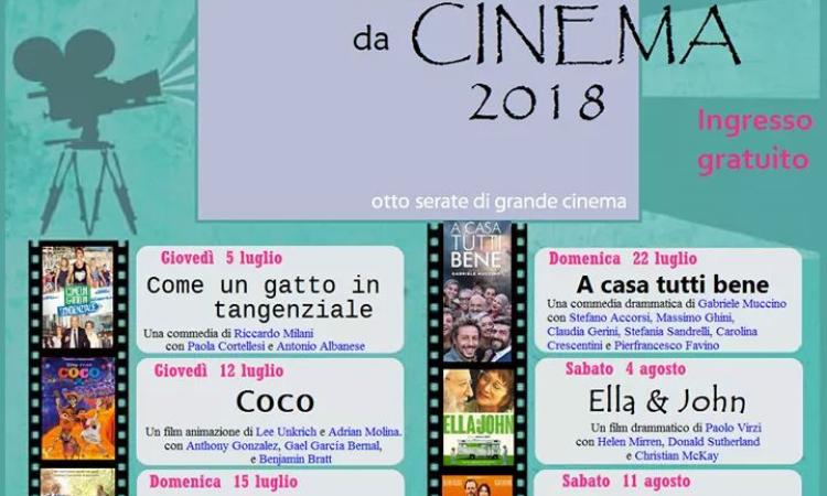 A San Severino torna “Una Piazza da Cinema”, otto serate a ingresso gratuito