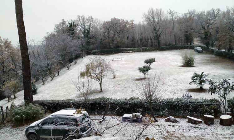 Vento e neve, allerta meteo prorogata sino al 25 marzo nelle Marche