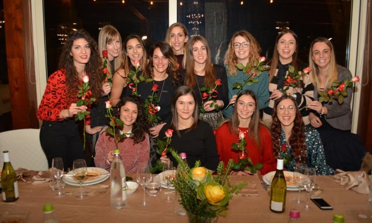 Macerata, cena di Natale per l'Helvia Recina Volley