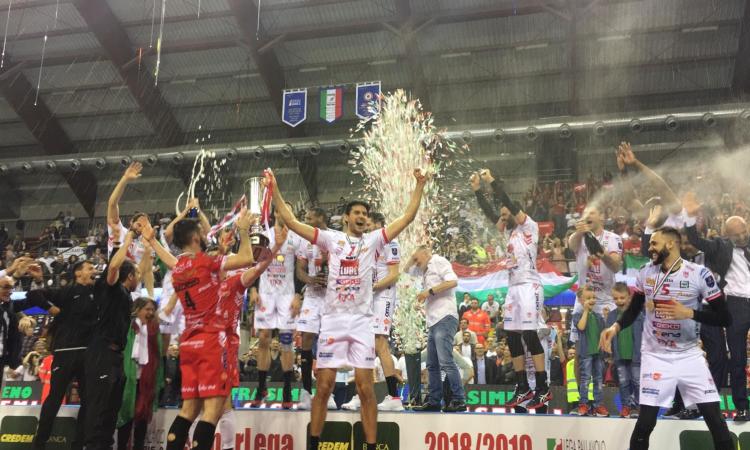 Lube campione d'Italia, il presidente del Coni Marche: "Emozione incredibile"
