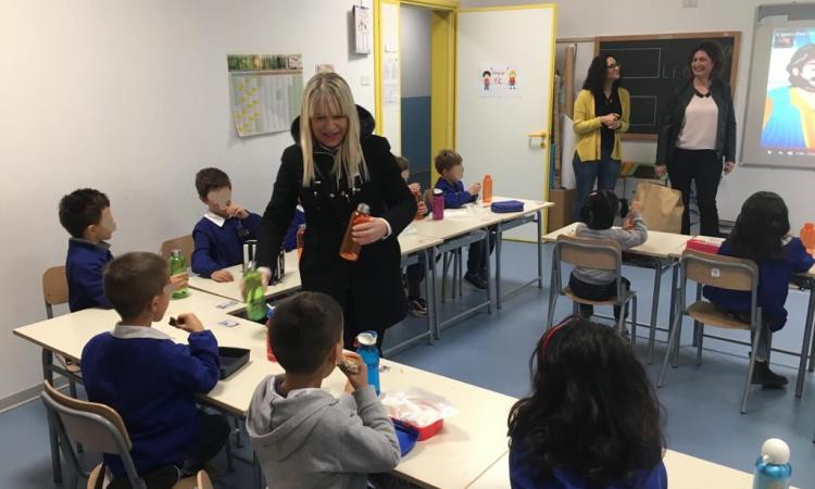 San Severino, le scuole dicono addio alle bottiglie di plastica: arrivano le borracce