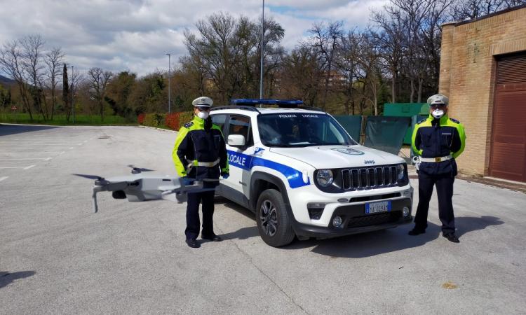 San Severino, droni e videocamere con rilevamento targhe per verificare il rispetto del decreto (FOTO)