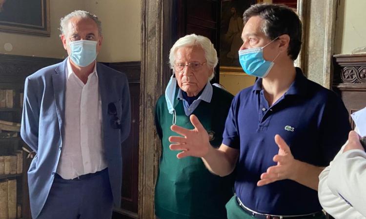Sisma, il commissario Legnini a Caldarola: "La ricostruzione deve decollare"